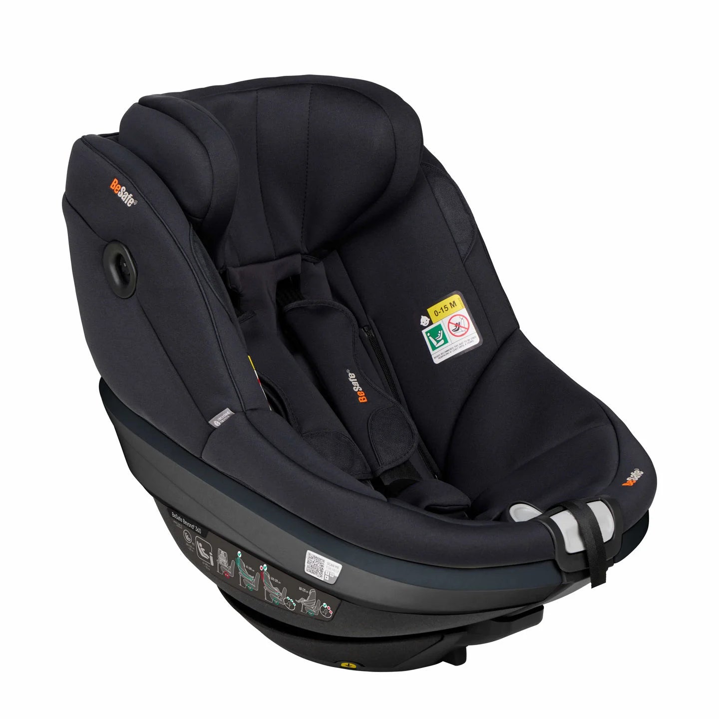 BeSafe® Beyond² 360 Стол за кола Black SoftBreeze