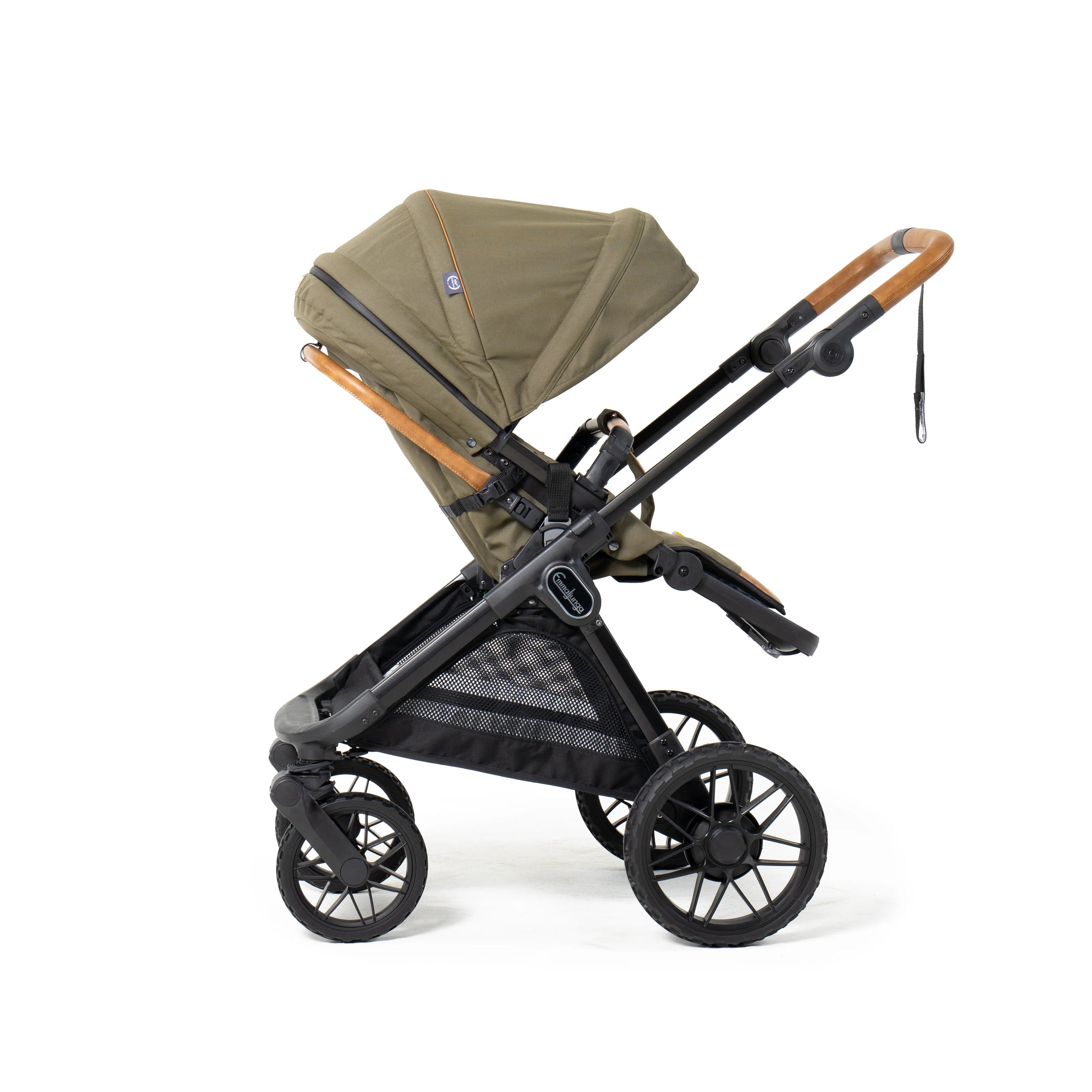 Emmaljunga® Sento Ergo+ PRO Бебешка количка 0+ месеца Outdoor Olive