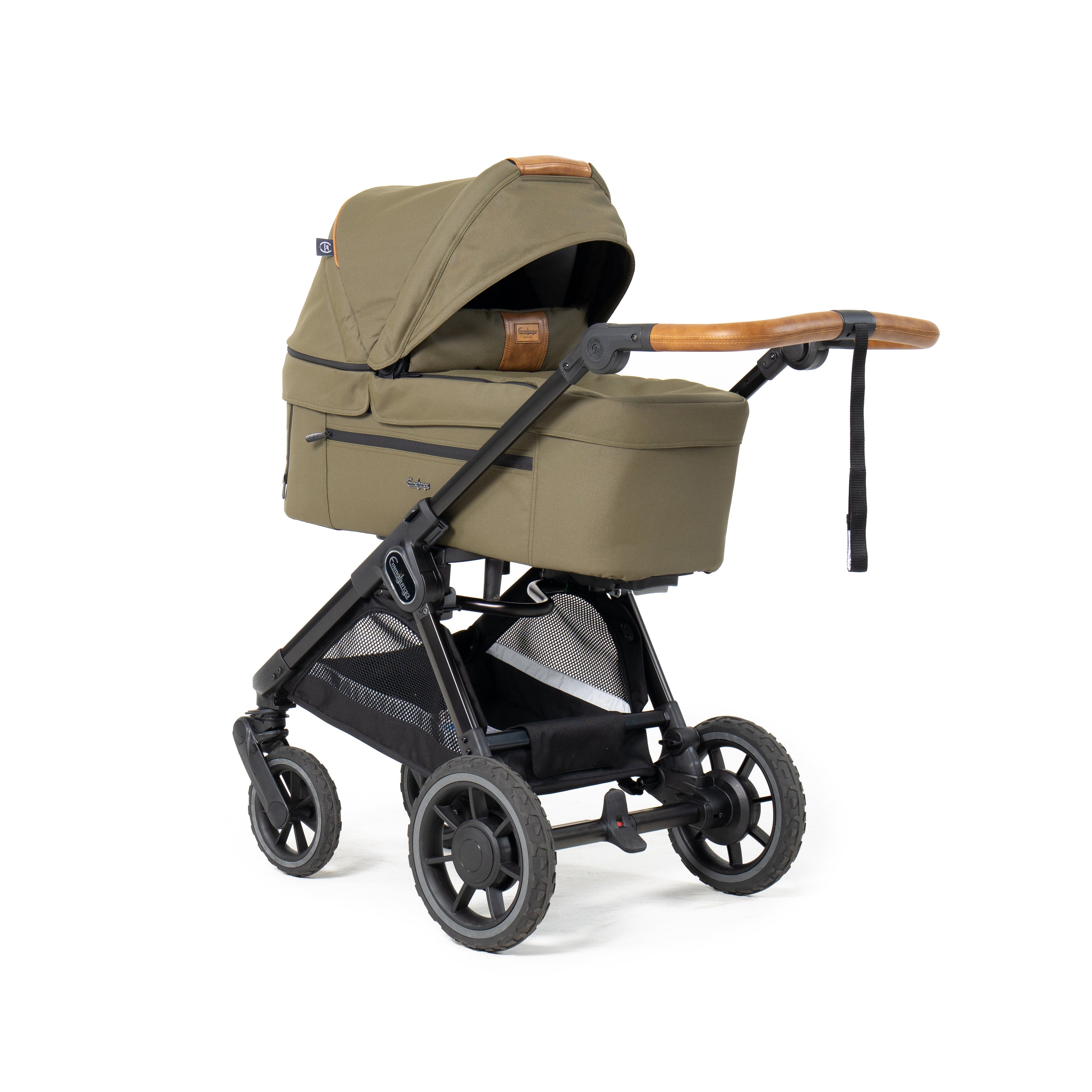Emmaljunga® Sento Ergo+ Бебешка количка 0+ месеца Outdoor Olive