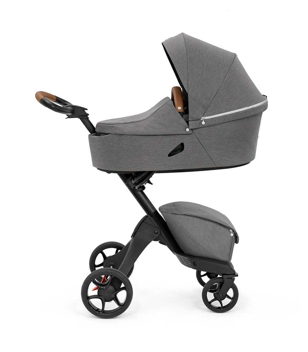 Stokke® Xplory® X + бебешки кош - цвят Modern Grey