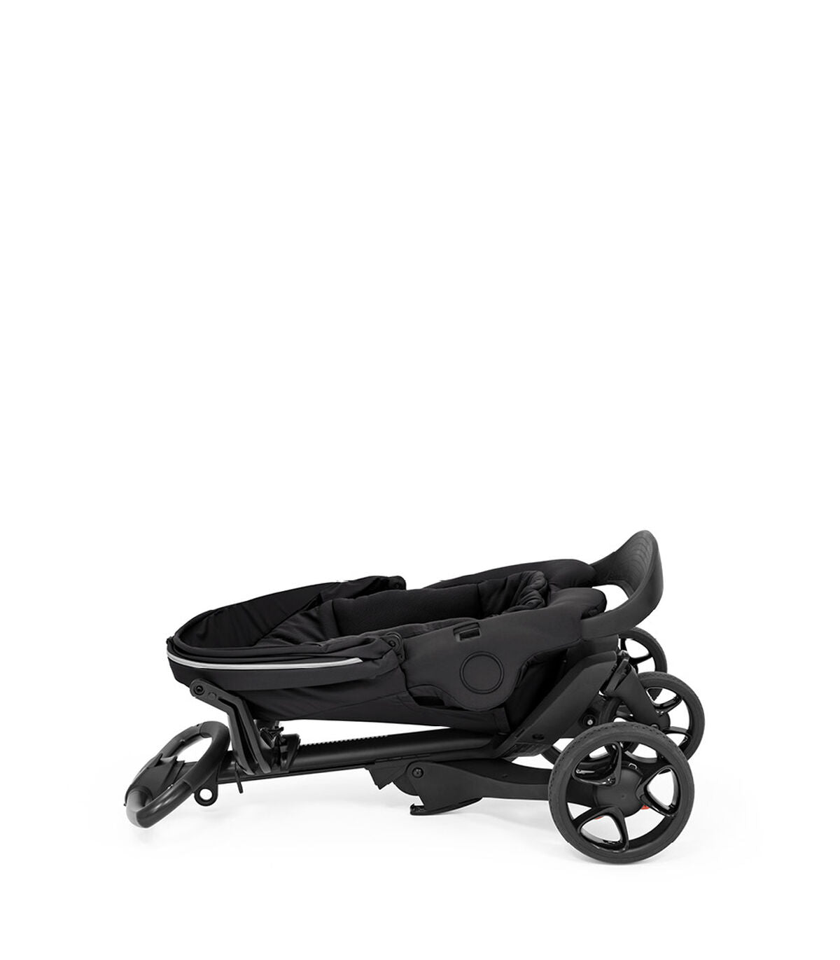 Stokke® Xplory® X + бебешки кош - цвят Rich Black