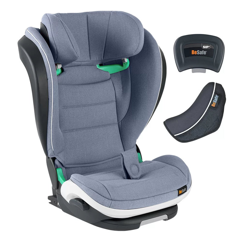 BeSafe® Столче за кола iZi Flex FIX i-Size - цвят Cloud Melange