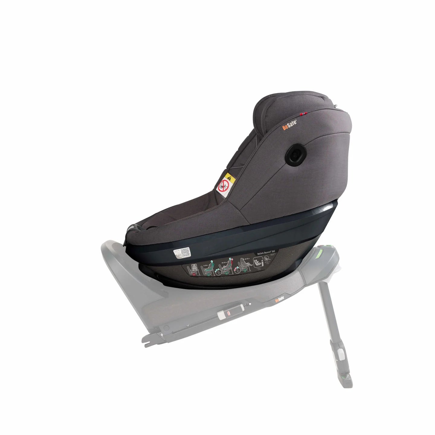 BeSafe® Beyond² 360 Стол за кола Dark Grey Mélange