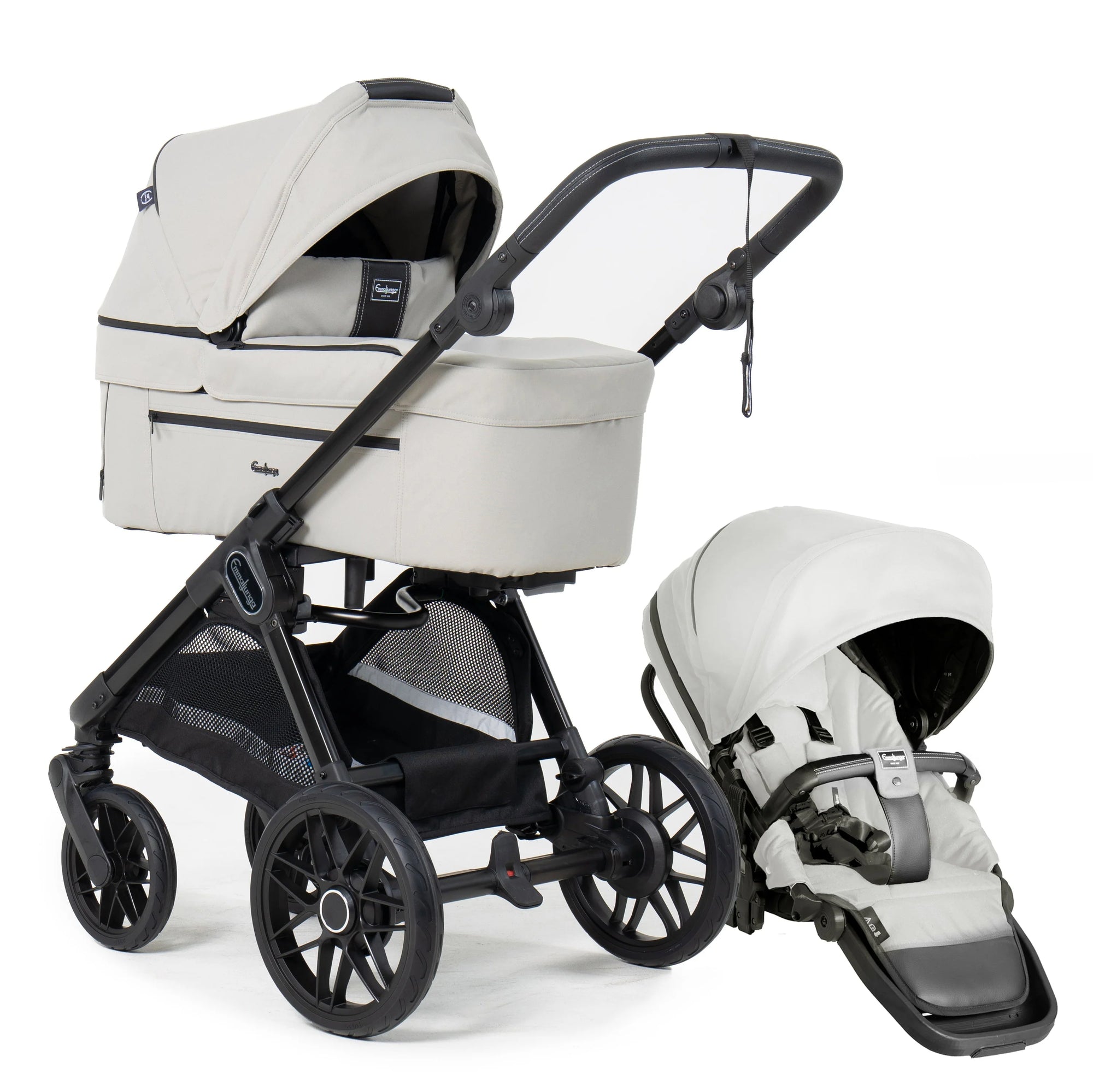 Emmaljunga® Sento Ergo+ PRO Бебешка количка 0+ месеца Urban Pearl