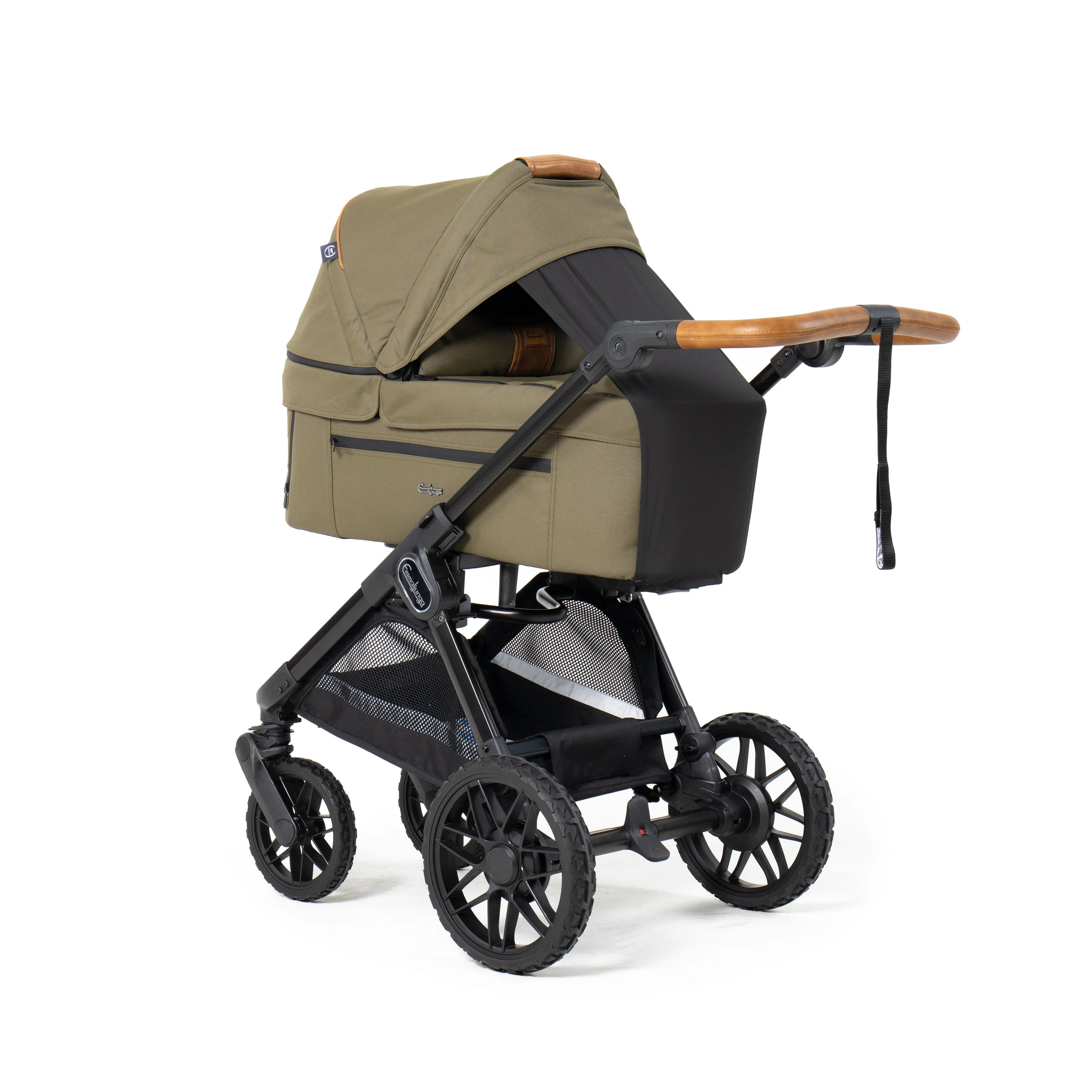 Emmaljunga® Sento Ergo+ PRO Бебешка количка 0+ месеца Outdoor Olive