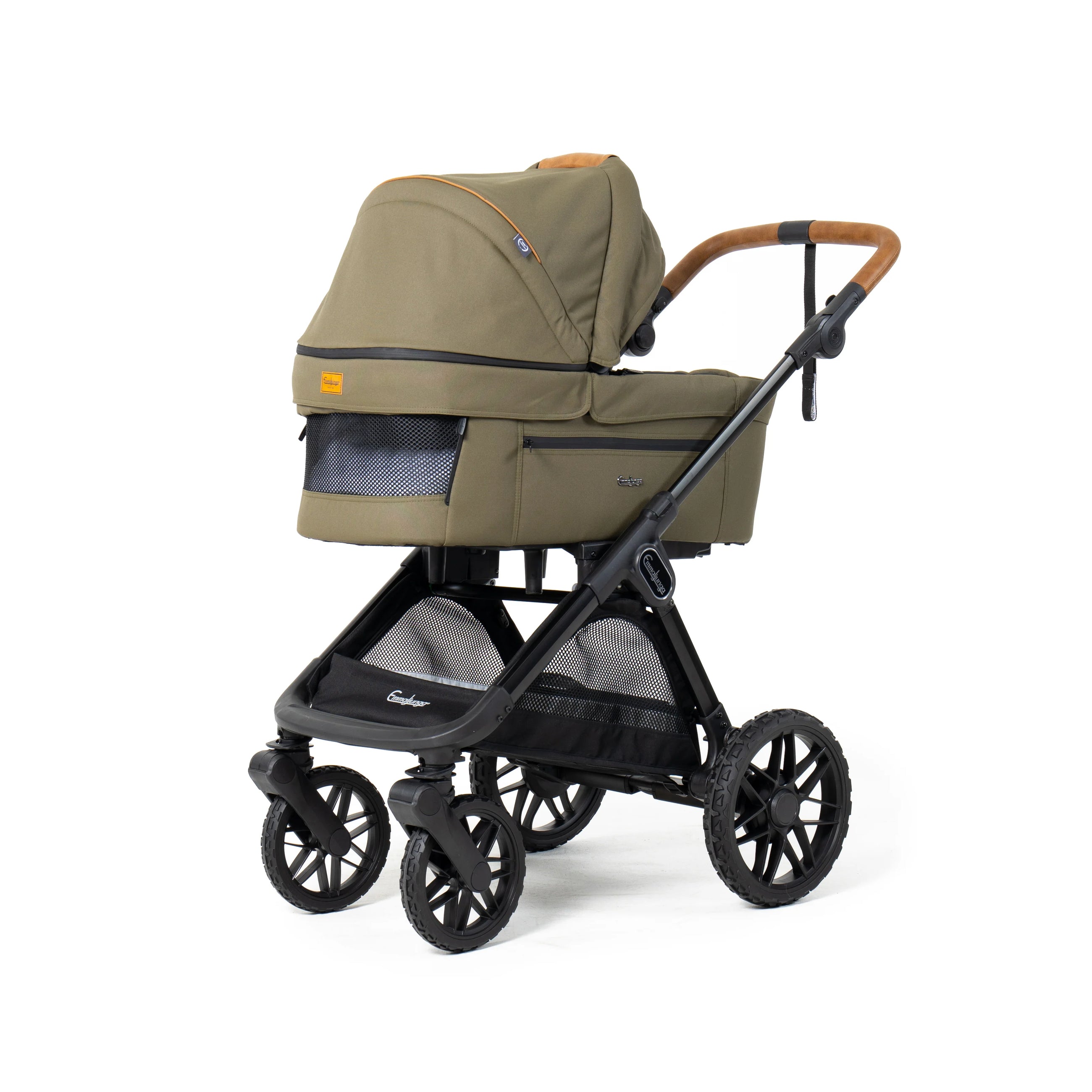 Emmaljunga® Sento Ergo+ PRO Бебешка количка 0+ месеца Outdoor Olive