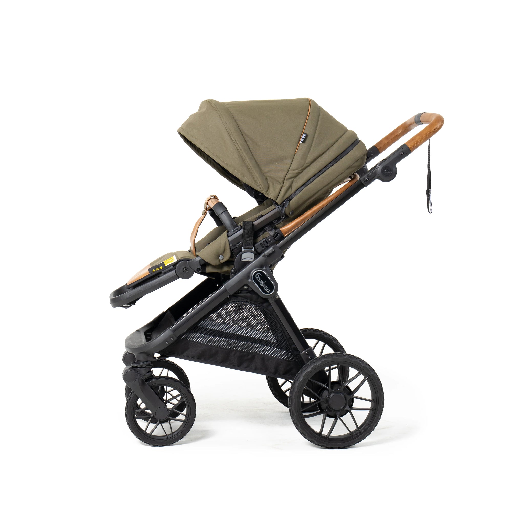 Emmaljunga® Sento Ergo+ PRO Бебешка количка 0+ месеца Outdoor Olive