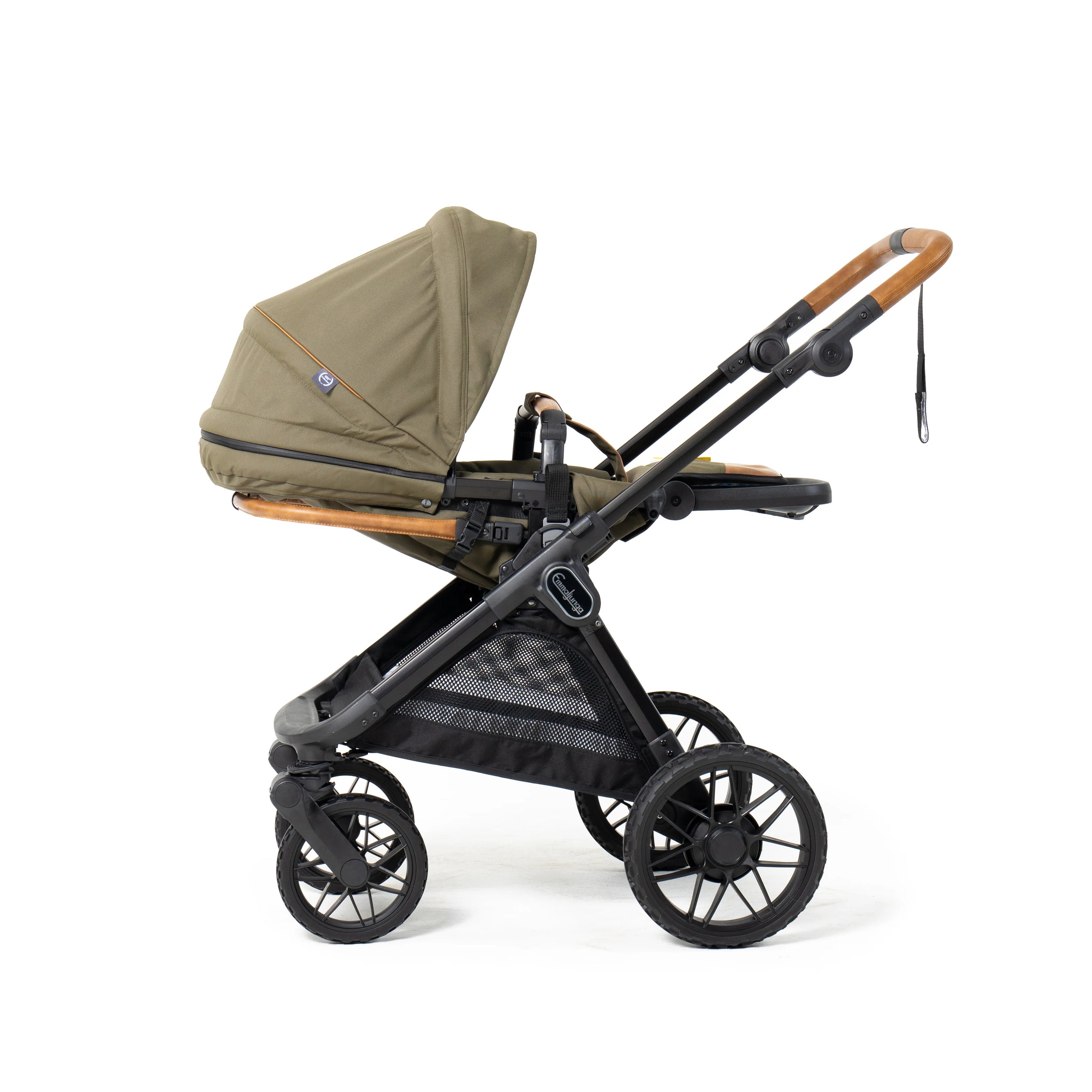 Emmaljunga® Sento Ergo+ PRO Бебешка количка 0+ месеца Outdoor Olive