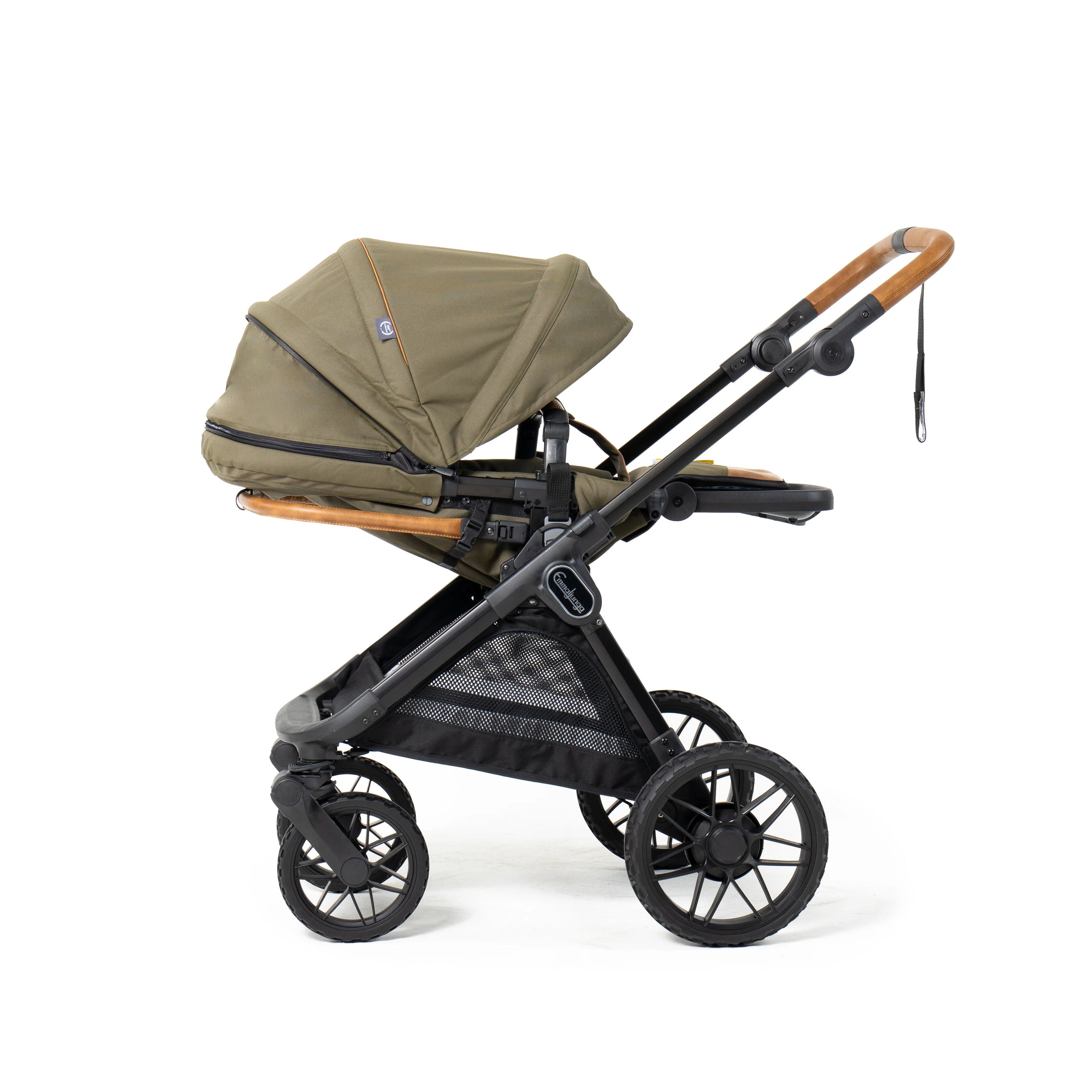 Emmaljunga® Sento Ergo+ PRO Бебешка количка 0+ месеца Outdoor Olive