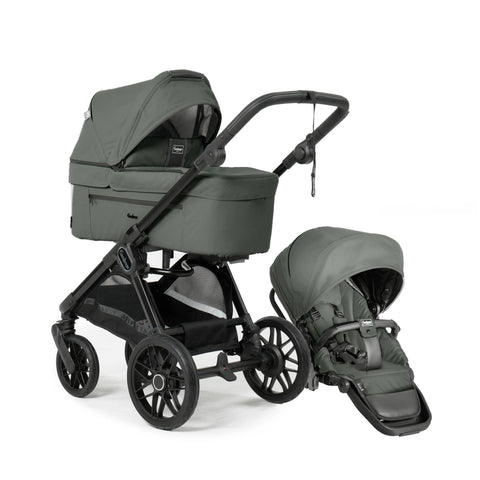 Emmaljunga® Sento Ergo+ Бебешка количка 0+ месеца Urban Green