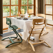 Leander® Louie™ Стол - Бук цвят Sage Green
