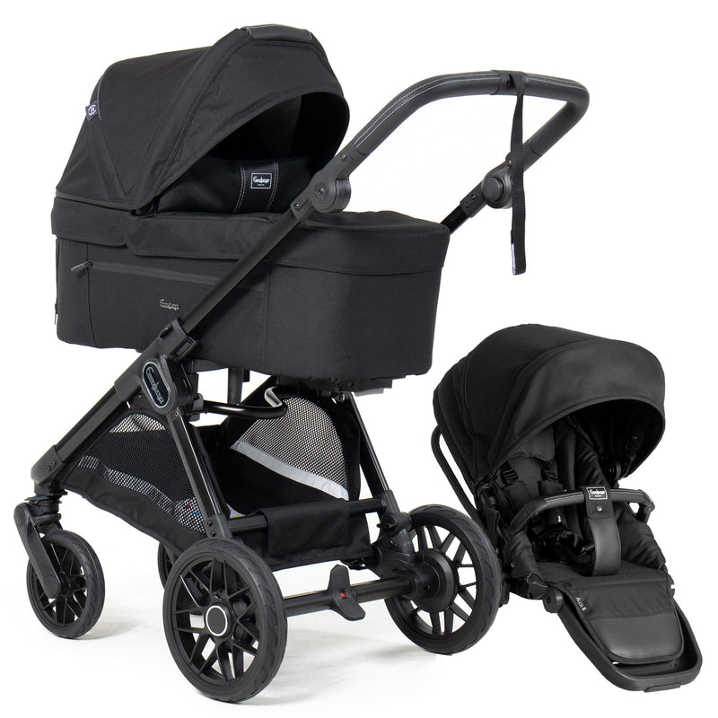 Emmaljunga® Sento Ergo+ Бебешка количка 0+ месеца Urban Black