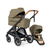 Emmaljunga® Sento Ergo+ Бебешка количка 0+ месеца Outdoor Olive