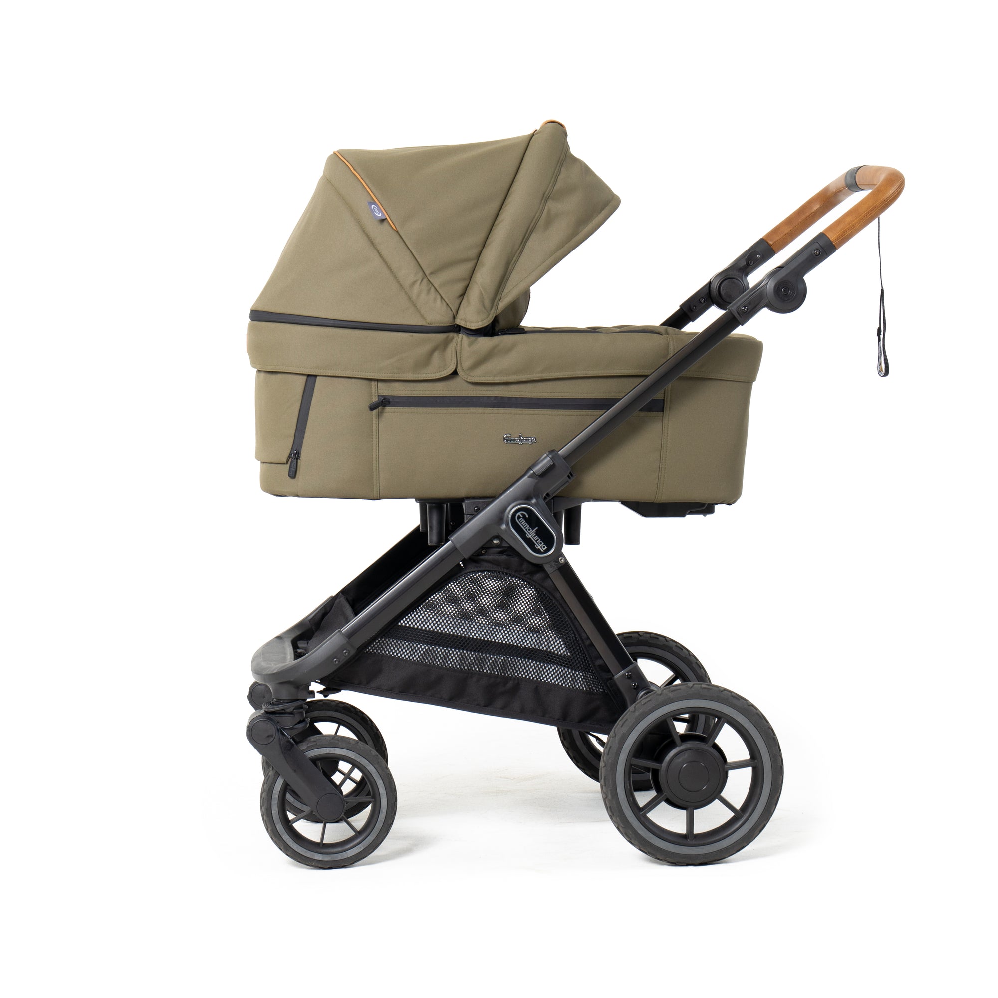 Emmaljunga® Sento Ergo+ Бебешка количка 0+ месеца Outdoor Olive