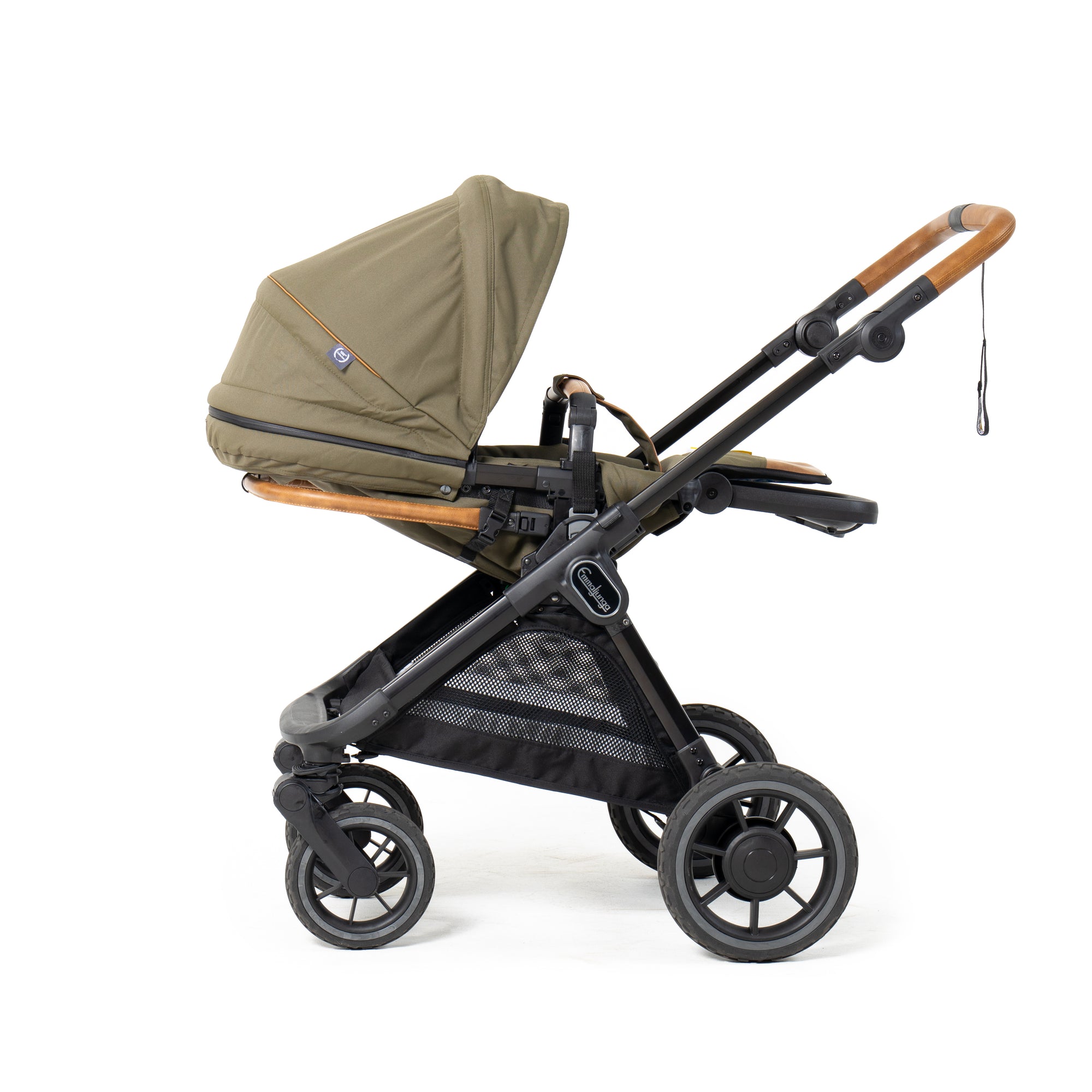 Emmaljunga® Sento Ergo+ Бебешка количка 0+ месеца Outdoor Olive