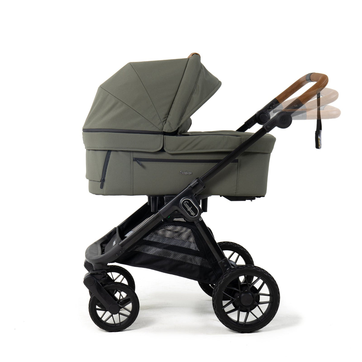 Emmaljunga® Sento Ergo+ Baby Stroller 0+ months LUX White Leatherette