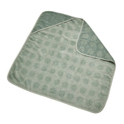 Leander® Хавлия с качулка Dots - цвят Sage Green