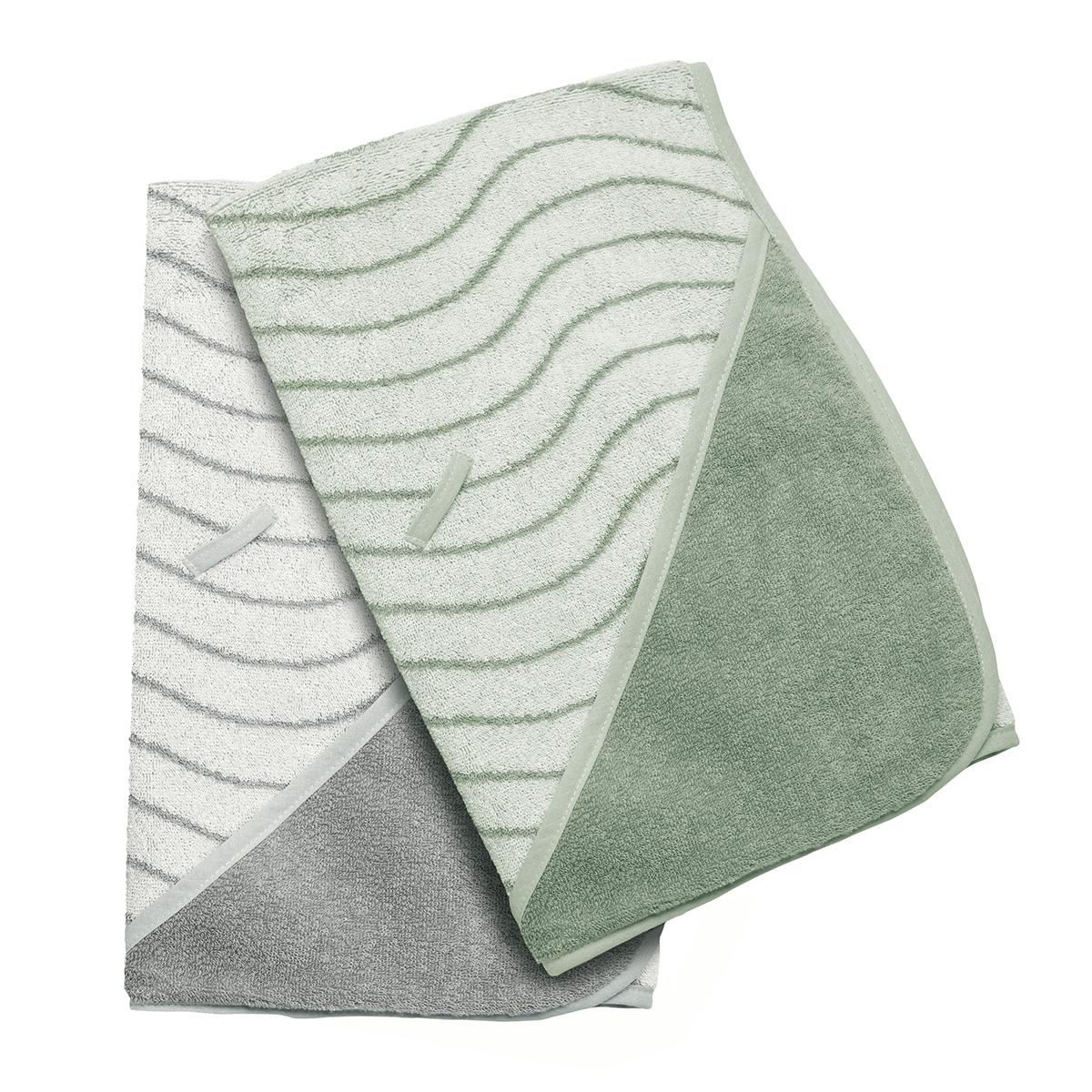 Leander® Хавлия с качулка Woodland - цвят Sage Green