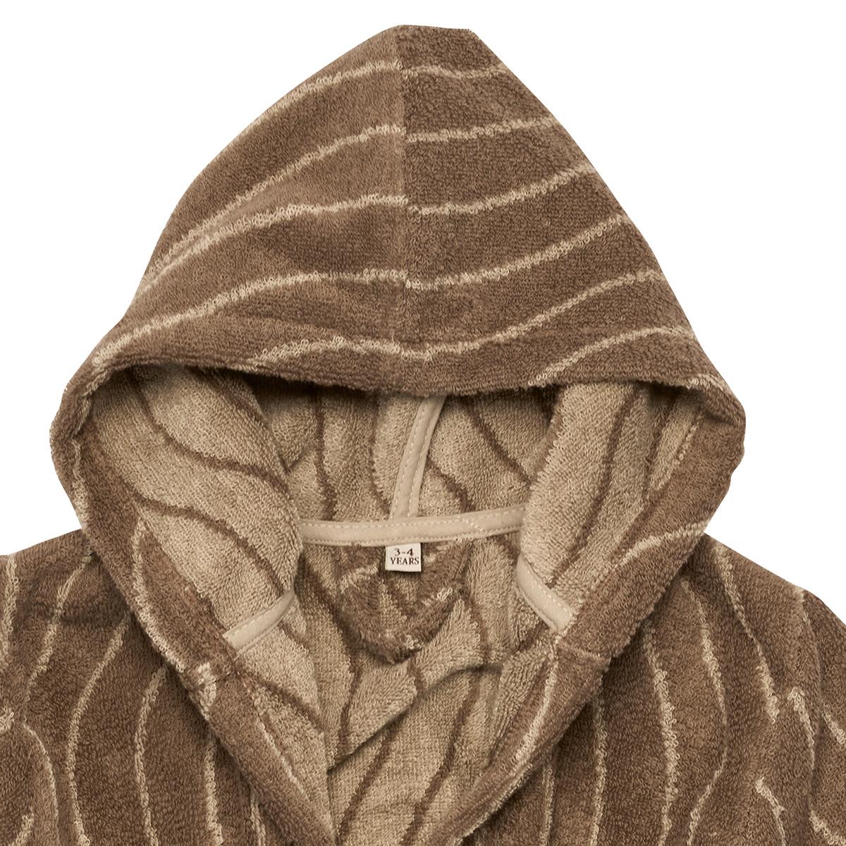 Leander® Халат за 5-6 години Woodland - цвят Mocca
