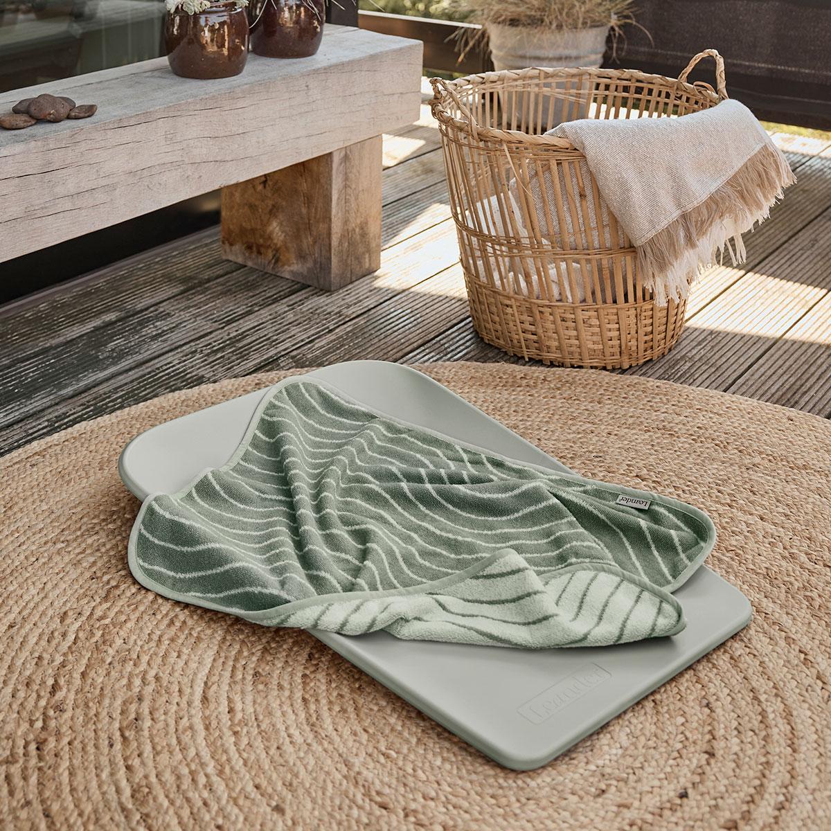 Leander® Matty Mini Подложка за преобличане - цвят Sage Green