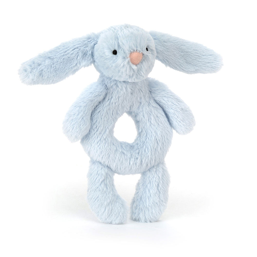 Jellycat® Зайче дрънкалка - цвят Baby Blue