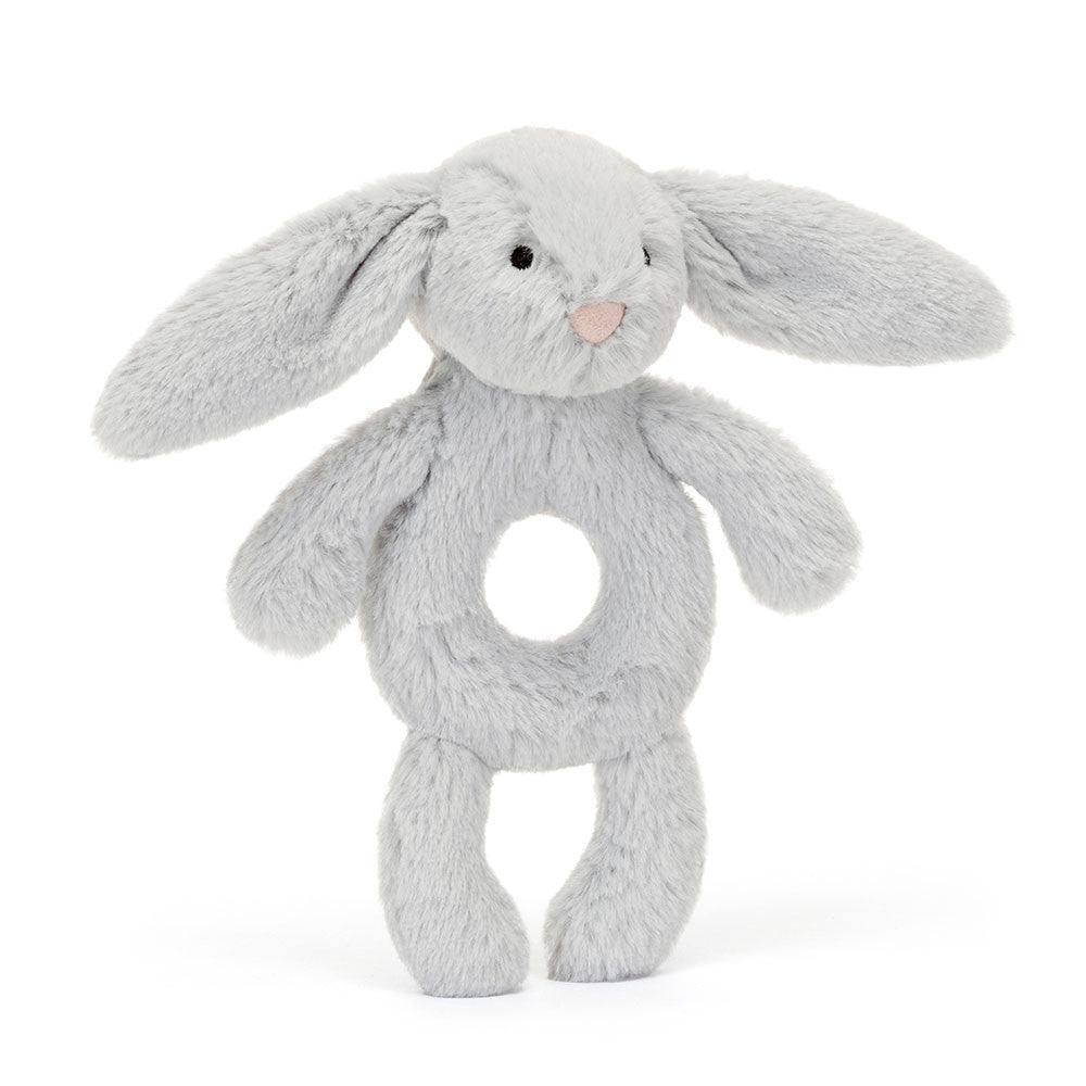 Jellycat® Зайче дрънкалка - цвят Silver