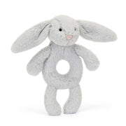 Jellycat® Зайче дрънкалка - цвят Silver