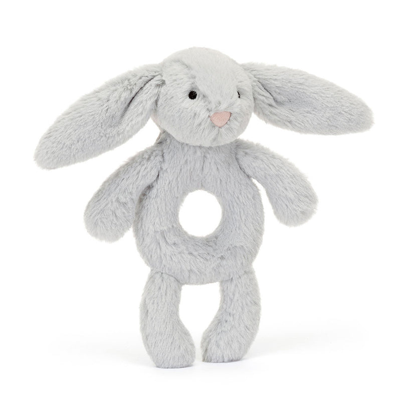 Jellycat® Зайче дрънкалка - цвят Silver
