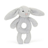 Jellycat® Зайче дрънкалка - цвят Silver