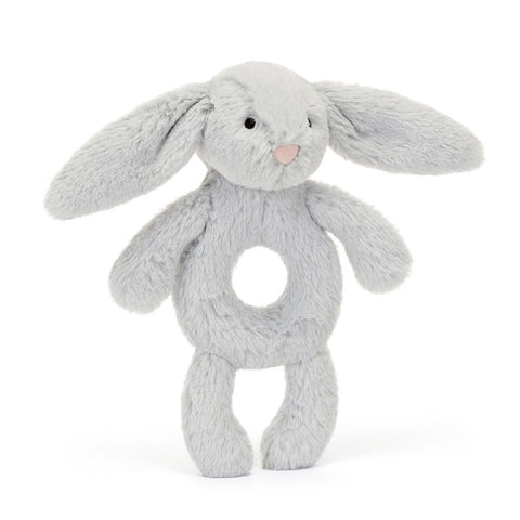 Jellycat® Зайче дрънкалка - цвят Silver