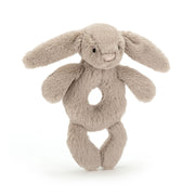 Jellycat® Зайче дрънкалка - цвят Beige