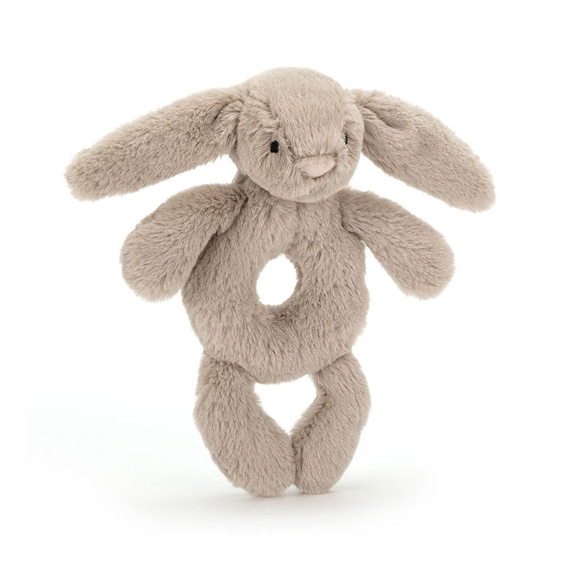 Jellycat® Зайче дрънкалка - цвят Beige