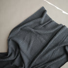 Mushie® Плетено одеяло - Dark Gray Melange