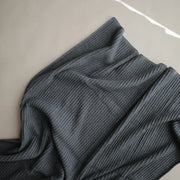 Mushie® Плетено одеяло - Dark Gray Melange