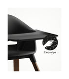 Stokke® Clikk™ Стол 6м. - 3г. Black / Warm Brown