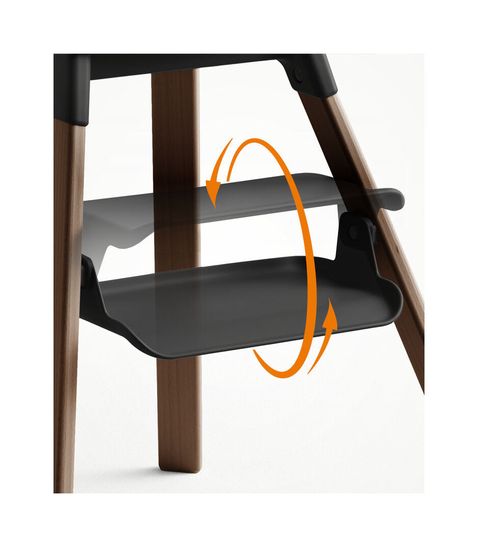 Stokke® Clikk™ Стол 6м. - 3г. Black / Warm Brown