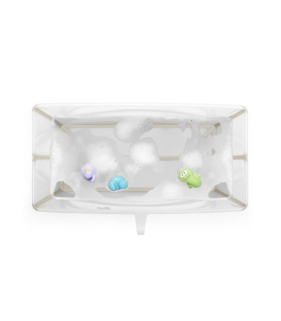 Stokke® Flexi Bath® Сгъваема ваничка с подложка Sandy Beige