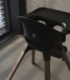 Stokke® Clikk™ Стол 6м. - 3г. Black / Warm Brown