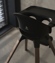 Stokke® Clikk™ Стол 6м. - 3г. Black / Warm Brown