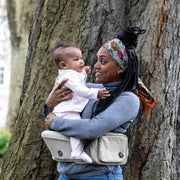 Hippychick® Hipseat™ Колан-Седалка - цвят Denim Oatmeal