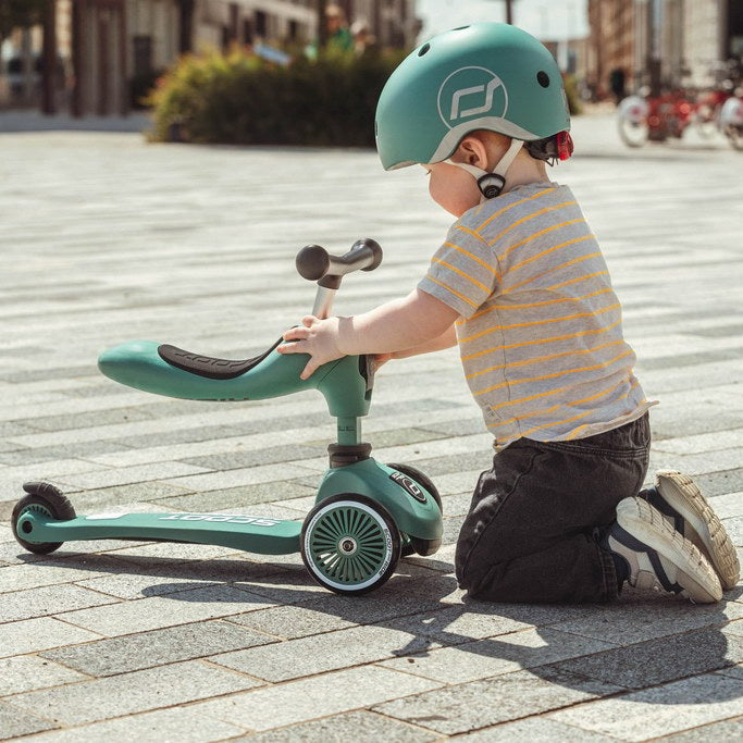 Scoot and Ride® Детска каска - цвят Forest