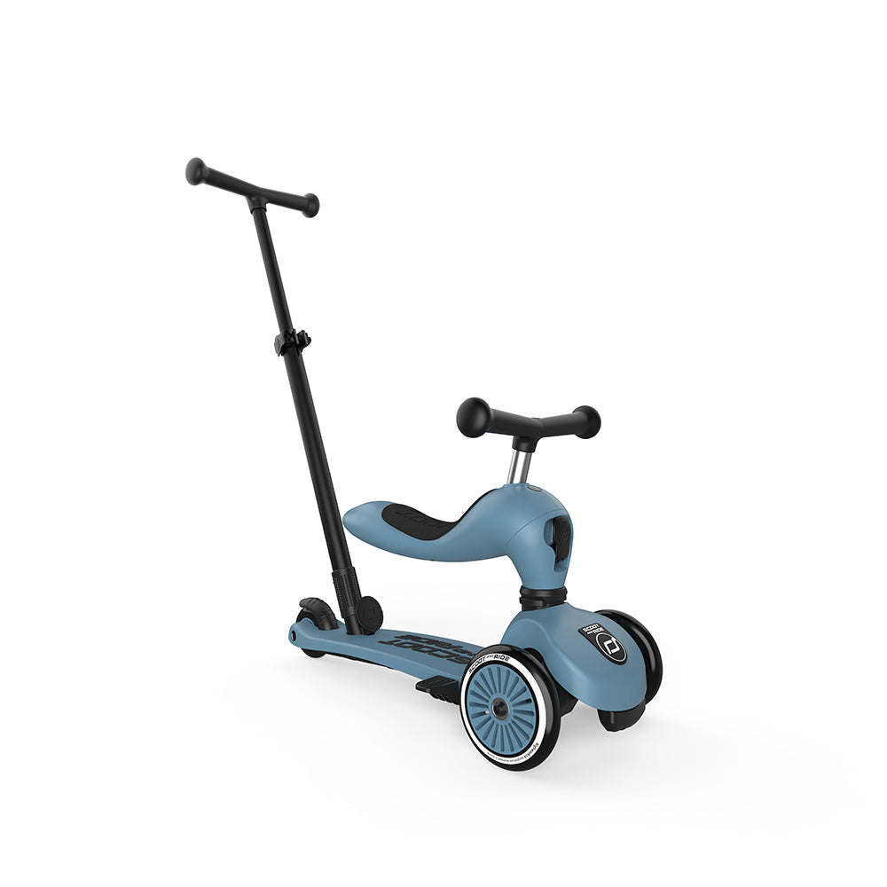 Scoot and Ride® Детска тротинетка Highwaykick1 Push and Go - цвят Steel