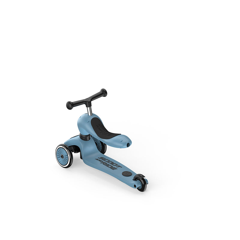 Scoot and Ride® Детска тротинетка Highwaykick1 Push and Go - цвят Steel