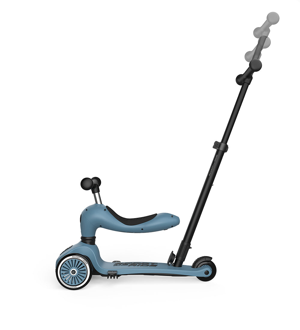 Scoot and Ride® Детска тротинетка Highwaykick1 Push and Go - цвят Steel