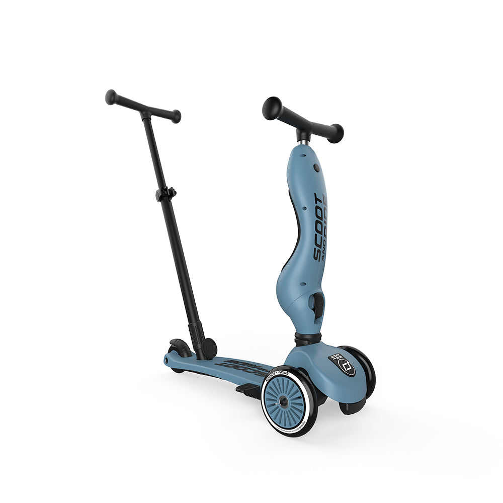 Scoot and Ride® Детска тротинетка Highwaykick1 Push and Go - цвят Steel