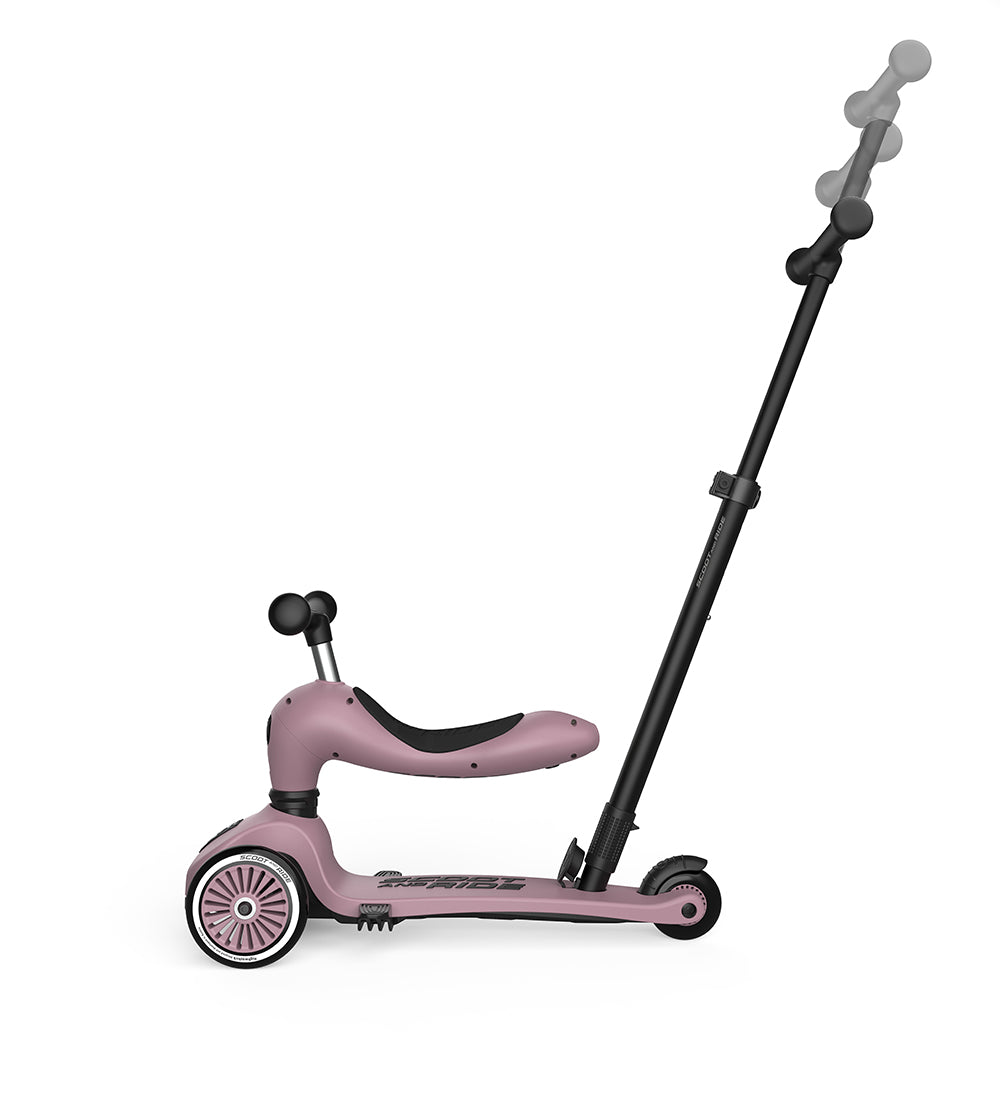 Scoot and Ride® Детска тротинетка Highwaykick1 Push and Go - цвят Wildberry