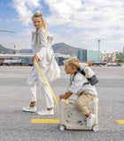 Stokke® JetKids™ BedBox™ Куфар+Легло за самолет - цвят Moonglow White
