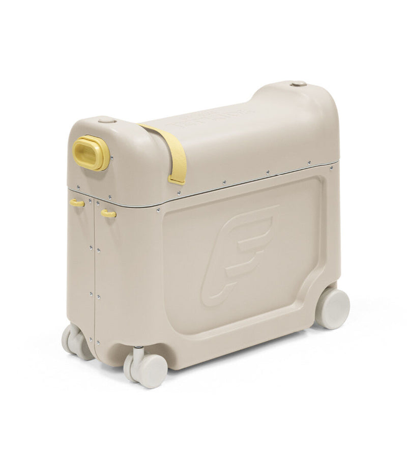 Stokke® JetKids™ BedBox™ Куфар+Легло за самолет + Раничка - цвят Moonglow White