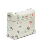 Stokke® JetKids™ BedBox™ Куфар+Легло за самолет + Раничка - цвят Sea Green