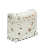 Stokke® JetKids™ BedBox™ Куфар+Легло за самолет + Раничка - цвят Sea Green